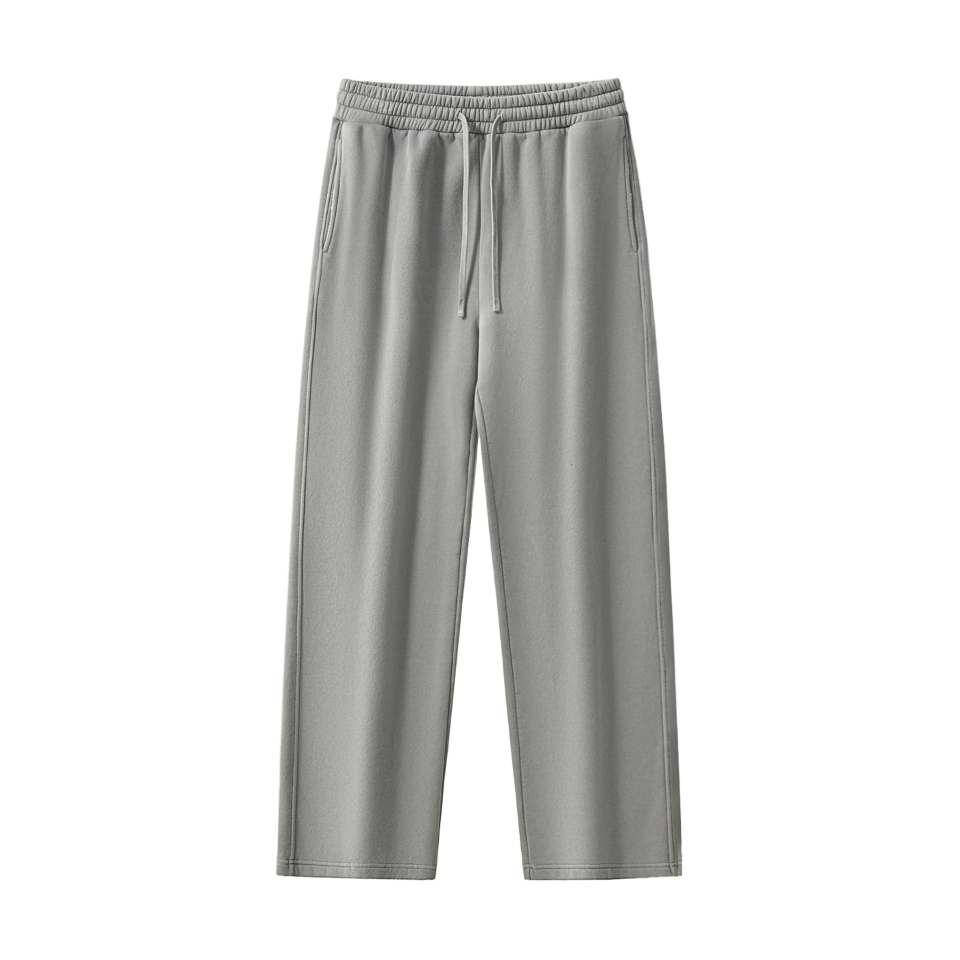 Frayed Enzyme Washed Fleece Sweatpants